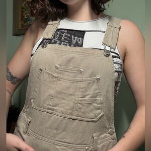 Tan overalls, like new, St. John’s bay